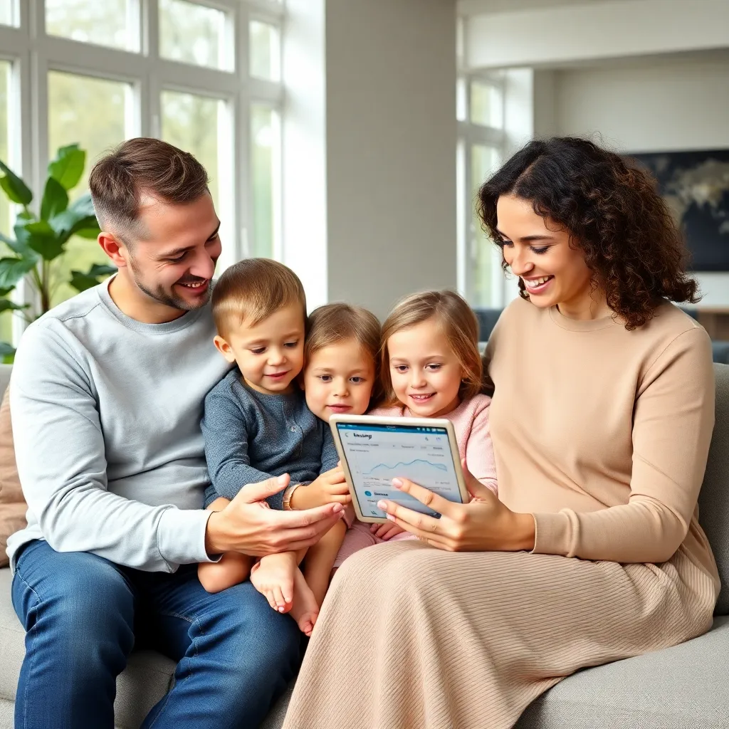 Nederlandse man die spaarplannen bekijkt op laptop met grafieken van verschillende spaarrekeningen
